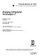Emerging lithographic technologies V : 27 February-1 March 2001, Santa Clara, USA /