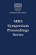 Science and technology of microfabrication : symposium held December 4-5, 1986, Boston, Massachusetts, U.S.A. /