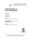 MEMS reliability for critical applications : 20 September 2000, Santa Clara, USA /