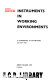 Instruments in working environments: a conference at Eastbourne, 5-6 May 1970 /