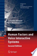 Human factors and voice interactive systems /