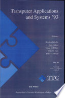 Transputer applications and systems '93 : proceedings of the 1993 World Transputer Congress, 20-22 September 1993, Aachen, Germany /