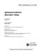 Optomechatronic machine vision : 5-7 December 2005, Sapporo, Japan /