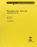 Photodetectors : materials and devices II : 12-14 February 1997, San Jose, California /