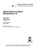 Silicon-based and hybrid optoelectronics III : 23-24 January 2001, San Jose, USA /