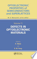 Defects in optoelectronic materials /