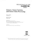 Sensors, sensor systems, and sensor data processing : June 16-17 1997, Munich, FRG /