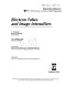 Electron tubes and image intensifiers : 10-11 February 1992, San Jose, California /