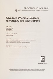 Advanced photonic sensors : technology and applications : 8-10 November 2000, Beijing, China /