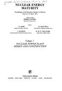 Nuclear energy maturity : proceedings of the European Nuclear Conference Paris, 21-25 April, 1975 /