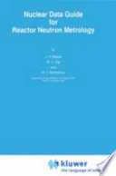 Nuclear data guide for reactor neutron metrology /