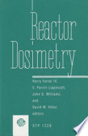 Reactor dosimetry /