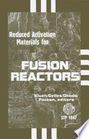 Reduced activation materials for fusion reactors /