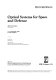 Optical systems for space and defence : 11-14 September 1989, London, England /