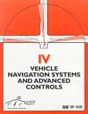 IV : vehicle navigation systems and advanced controls.