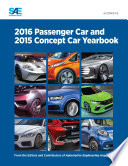2016 Passenger Car and 2015 Concept Car Yearbook /