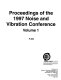 Proceedings of the 1997 Noise and Vibration Conference.