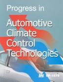 Progress in climate control technologies /