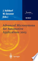 Advanced microsystems for automotive applications 2003 /