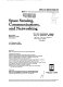 Space sensing, communications, and networking, 16-18 January 1989, Los Angeles, California /