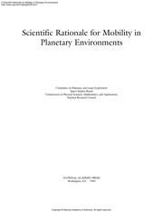 Scientific rationale for mobility in planetary environments /
