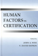 Human factors in certification /