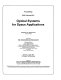 Optical systems for space applications : 30 March-1 April 1987, The Hague, The Netherlands /