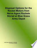 Disposal options for the rocket motors from nerve agent rockets stored at Blue Grass Army Depot /