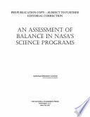 An assessment of balance in NASA's science programs /