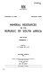 Mineral resources of the Republic of South Africa /
