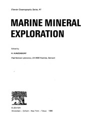 Marine mineral exploration /