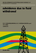 Subsidence due to fluid withdrawal /