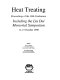 Heat treating : proceedings of the 18th conference : including the Liu Dai Memorial Symposium, 12-15 October, 1998 /