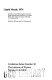 Liquid metals, 1976 : invited and contributed papers from the third International Conference on Liquid Metals held at the University of Bristol, 12-16 July 1976 /