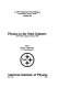 Physics in the steel industry : (APS/AISI, Lehigh University, 1981) /