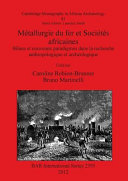 Métallurgie du fer et sociétés africaines : bilans et nouveaux paradigmes dans la recherche anthropologique et archéologique /