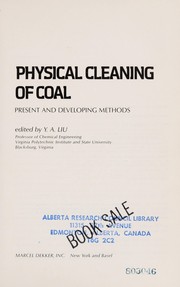 Physical cleaning of coal : present and developing methods /