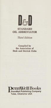 D & D standard oil abbreviator /