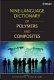 Nine-language dictionary of polymers and composites /
