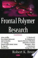 Frontal polymer research /