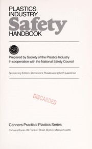 Plastics industry safety handbook /
