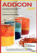 ADDCON 2009 : the fifteenth International Conference on Plastics Additives and Compounding, Cologne, Germany, 20-21 October 2009 /