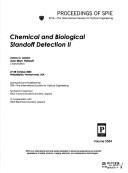 Chemical and biological standoff detection II : 27-28 October 2004, Philadelphia, Pennsylvania, USA /