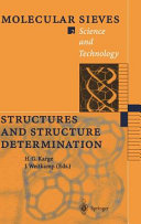 Structures and structure determination / with contributions by C. Baerlocher ... [et al.] ; [editors : Hellmut G. Karge, Jens Weitkamp].