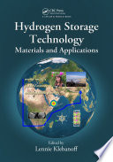 Hydrogen storage technology : materials and applications /