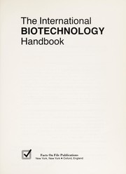 The International biotechnology handbook.