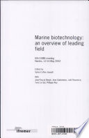 Marine biotechnology : an overview of leading field, IXth ESMB Meeting, Nantes, 12-14 May, 2002 /