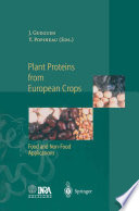 Plant proteins from European crops : food and non-food applications /