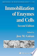 Immobilization of enzymes and cells /