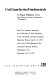 Coal liquefaction fundamentals : based on a symposia sponsored by the Division of Fuel Chemistry at the ACS/CSJ Chemical Congress, Honolulu, Hawaii, April 2-5, 1979 and at the 178th meeting of the American Chemical Society, Washington, D.C., September 10-14, 1979 /